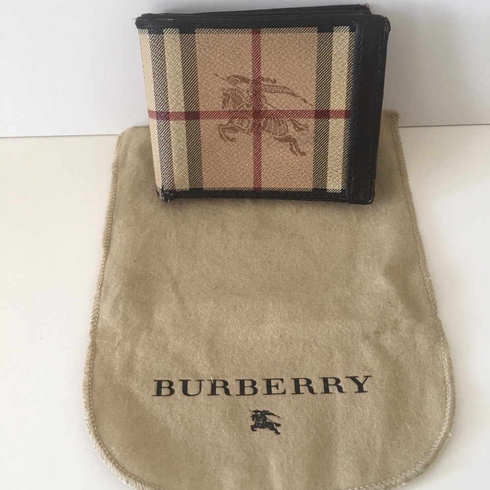 Authentic men’s Burberry wallet